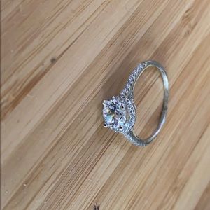 Cz engagement like ring sz 8
